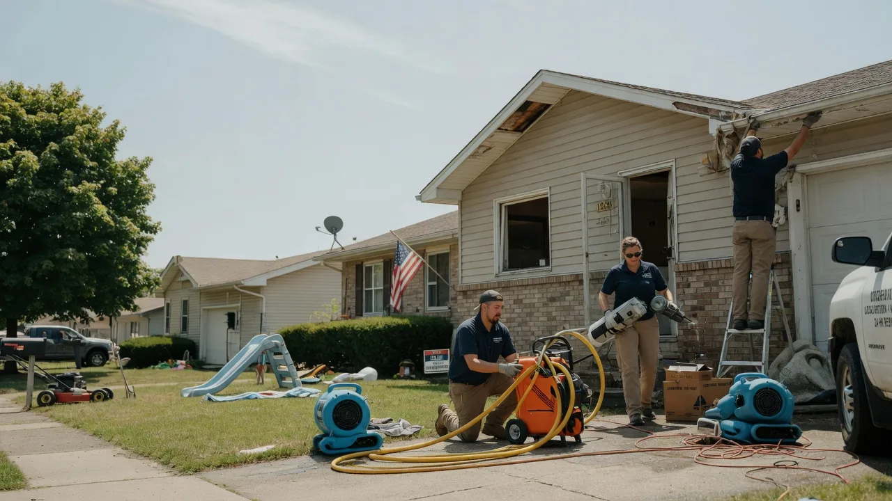 Water Damage Restoration in Wisconsin near me